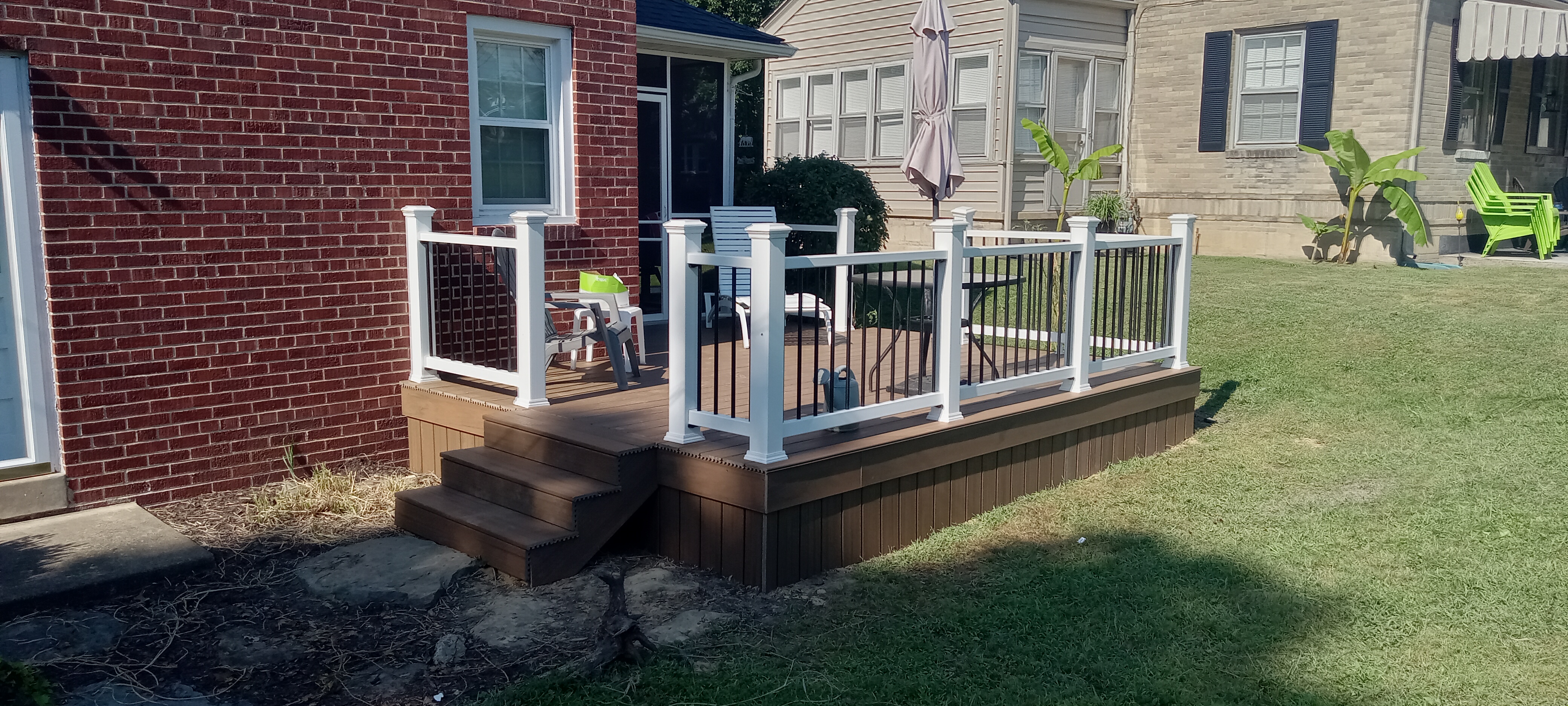 Composite deck replacement