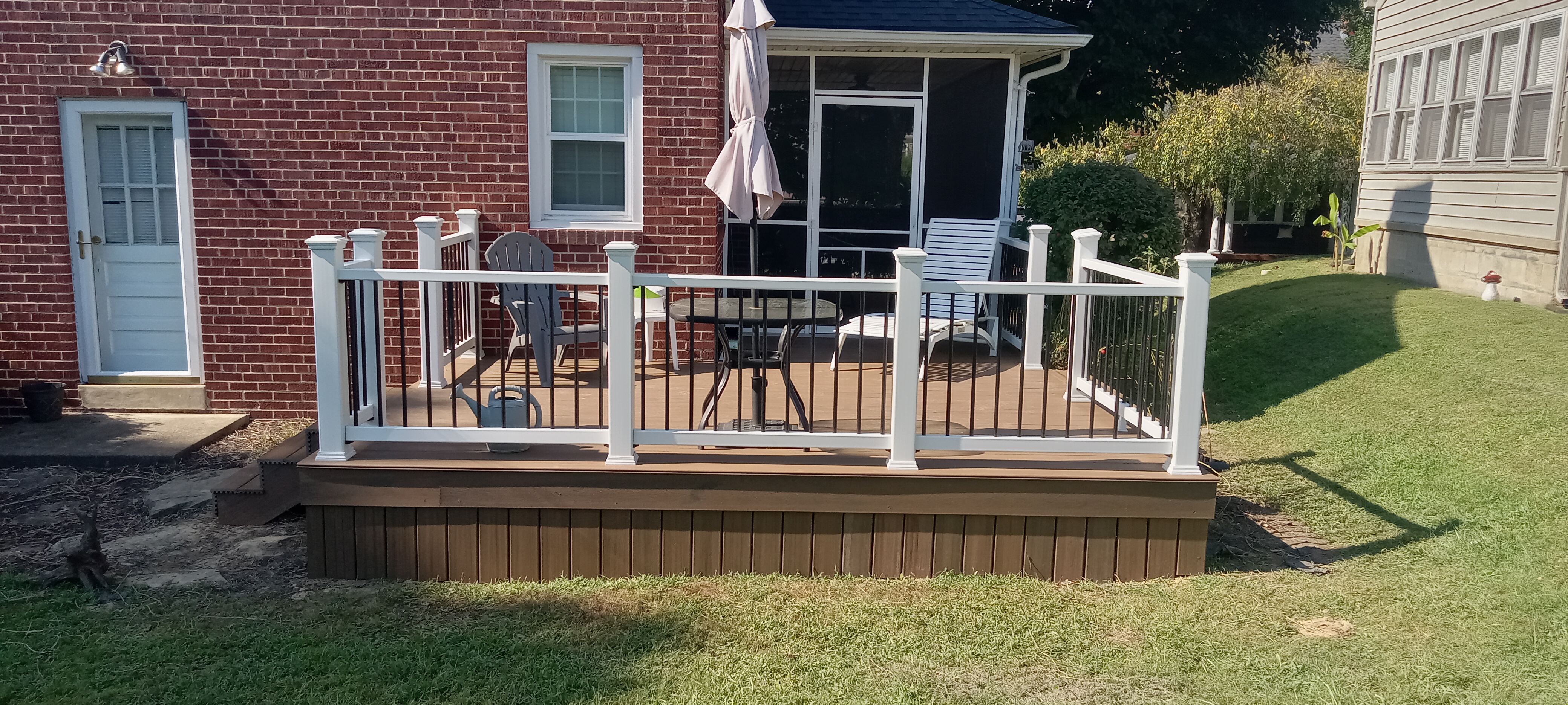 Finished deck angle